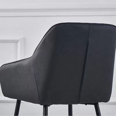 Velvet Dining Chair - Side View