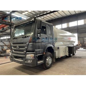 Quality 24cbm 12mt Sinotruk HOWO 6X4 Gas Cylinder Filling Truck for sale