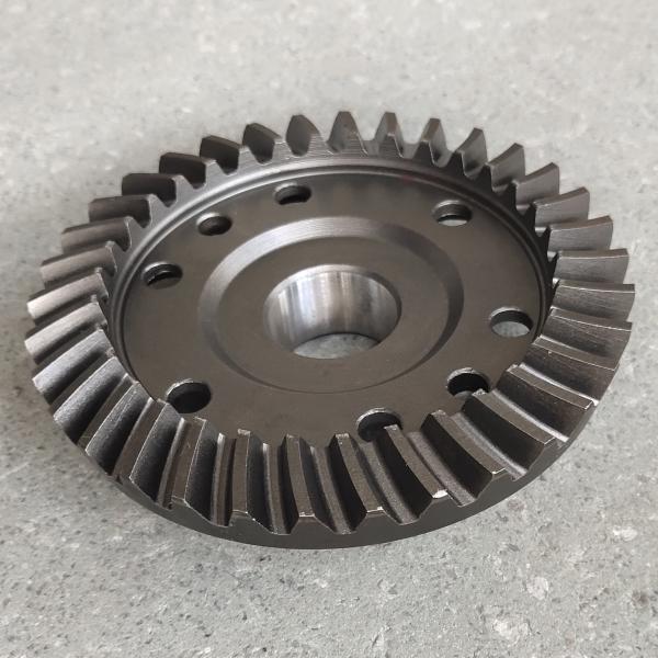 Tricycle Gearbox Spare Parts / Crown Wheel Pinion Gear 20CrMnTi Material Made