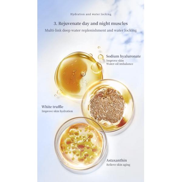 Factory Price Face Sheet Mask Astaxanthin Whitening Moisturizing White Truffle Serum Facial Mask Rose Face Mask