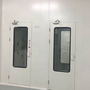 SS Modular Pharmaceutical Clean Room Door Powder Coating