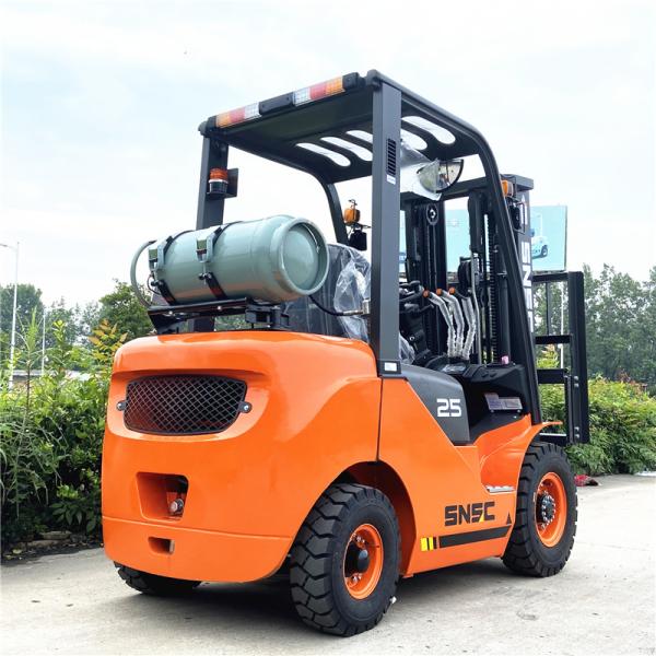 New Green Gasoline LPG Gas 2.5ton Forklift to Argentina