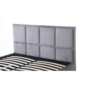 Hotel 0.355m3 Upholstered Platform Bed With Storage