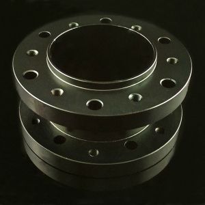 Quality 40mm Black Aluminum 6 Bolt Steering Wheel Adapter D88x44MM for sale