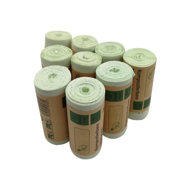 Eco Friendly Disposable Biodegradable and Compostable Kitchen Waste Trash Collection, Biobased Refuse Sacks, Gallon Frie