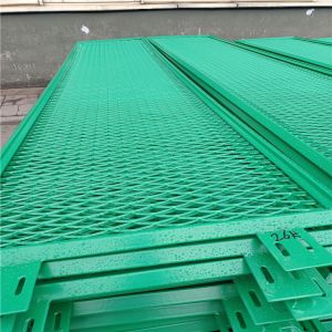 Quality Flooring Flat Expanded Metal Mesh Panel Anodized Electro Galvanized for sale