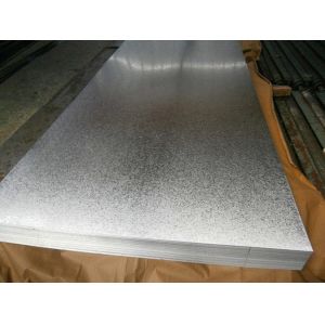 Big Spangle For Outer Walls Hot Dipped Galvanized Zinc Steel Sheet / Sheets