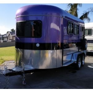 Buy cheap Australian standard 3 angle horse float with small kitchen from wholesalers