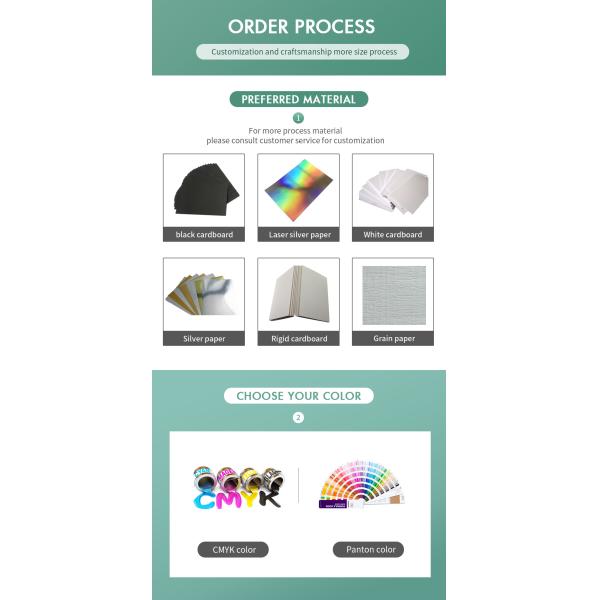 Customized Recycled Cake Packaging box with clear window