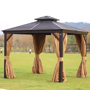 Quality Gazebo with Adjustable Roof Outdoor Hardtop Gazebo Gazebo Canopy for sale