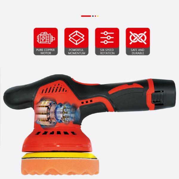 GETSUN Car Paint Polisher in use on vehicle surface