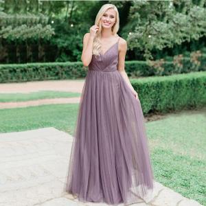 Quality Maxi Bridesmaid Robe Penelope Tulle Dress for sale