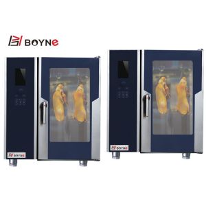 Quality Duck Roasting Rotary Barbecue Large Capacity Combi Oven Electric for sale