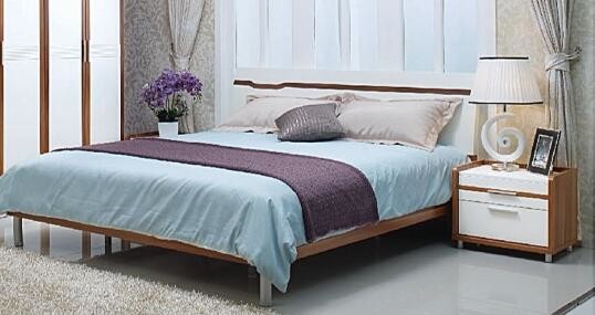 Durable Full Bedroom Furniture Sets , Queen Bedroom Suite Environmentally