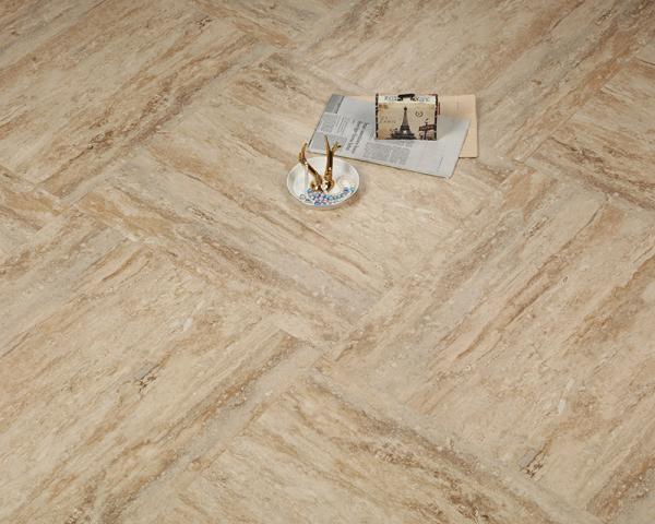 Buy Uv Coating Peel And Stick Vinyl Planks Embossed Wooden Marble Design Tiles at wholesale prices