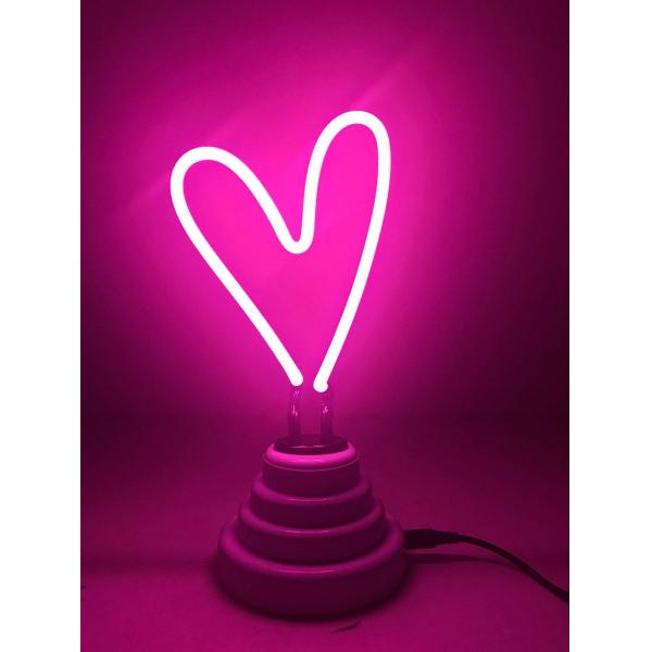 7x17 Neon Light Desk Lamp Rohs Neon Sign Table Lamp