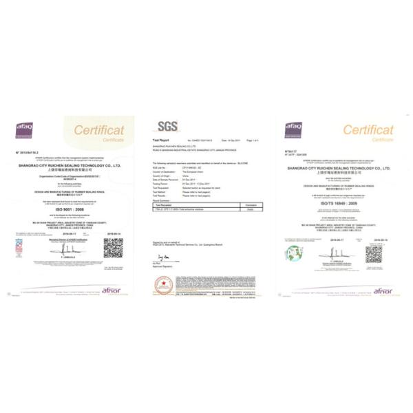 FDA Colored Rubber Clear Silicone O Ring Metric O Rings AS568 Standard