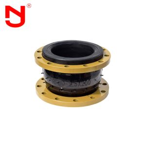 China DN125 Single Sphere Rubber Expansion Joint EPDM Rubber Compensator on sale