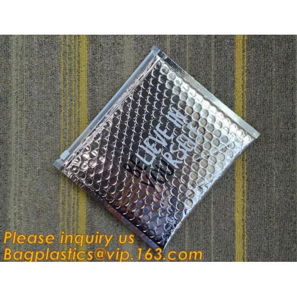 Wholesale Lip Stick Matt Black Cosmetic Zipper Bag,Made of strong PE film with barrier bubble lining.bagease bagplastics