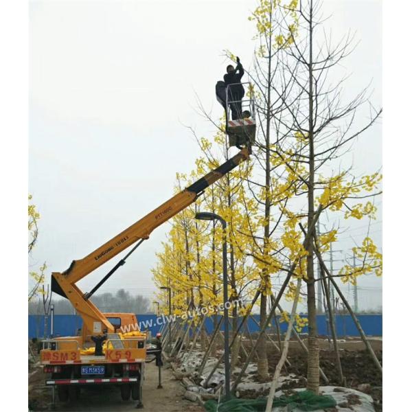 Sinotruck HOWO 4x2 RHD 20m 22m Telescopic Boom Aerial Lift Truck