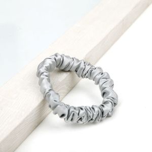 Quality OEM ODM Satin Silk Scrunchies , 22mm Silk Lined Headband for sale