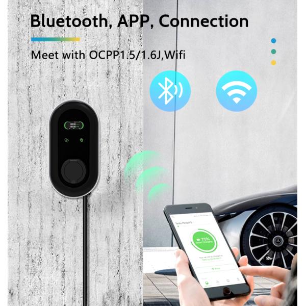 Point to Point RS485 Ev Charging Station for ID4 Volkswagen and KIWI LCD Mini Ev Car