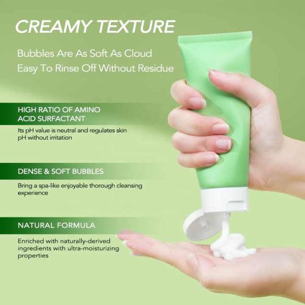 Facial Cleanser For Men And Women Deep Cleansing Shrinking Pores Moisturizing