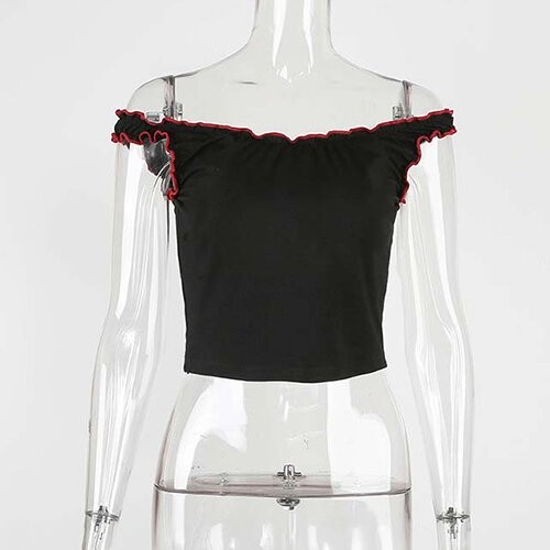 OEM European And American Style Women'S Clothing Summer T -Shirt Vests Round Neck