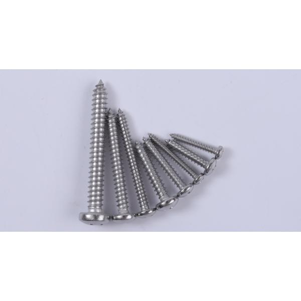 M3 4 5 6 Self Tapping Screws Assortment Kit Pan Head and Flat Head 304 Stainless Steel Screws