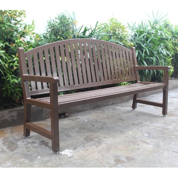 6 Feet Commercial Outdoor Metal Benches For Park Garden Community