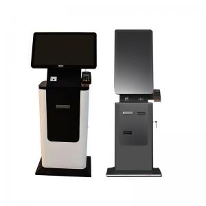 Quality Touchscreen Self Service Kiosk with Barcode Scanner and Encryption Security for sale