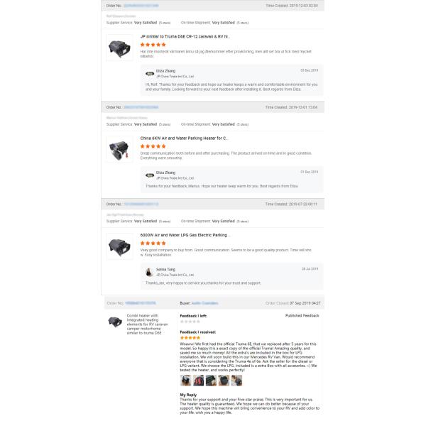 JP Truma Combi 4E combination water and space heater boiler for caravan motorhome campervan available for diesel