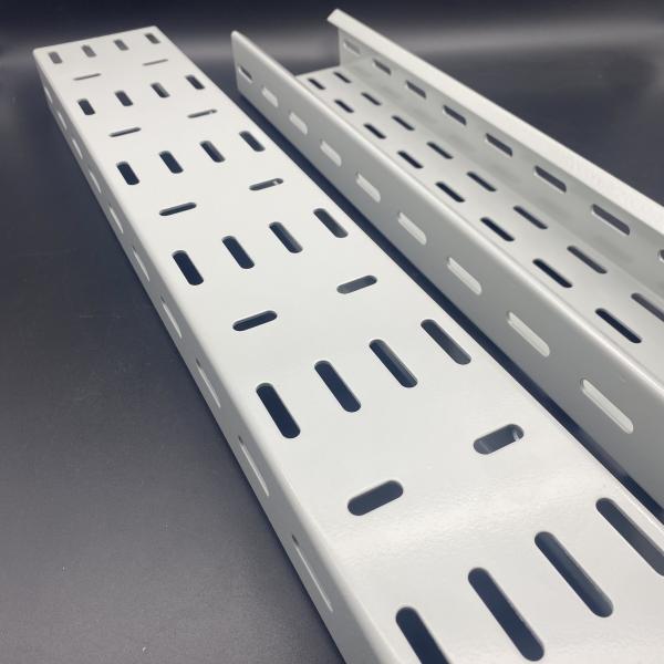 Heavy Load Powder Coated 50 100 200 400 Customized Perforated Cable Tray