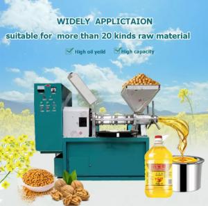 China 6yl 80 Hot Press Oil Extraction Machine 80 To 130kg/ H Electric Control on sale