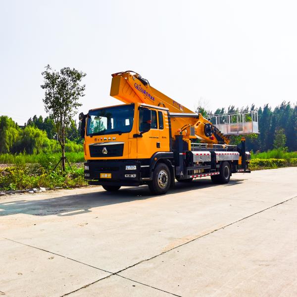 50m Bucket Truck Aerial Working Platform Truck Mounted High-altitude Operation Truck