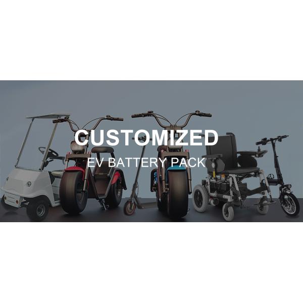 Customized Battery Pack 48V 10.5AH Lithium Ion Electric Scooter Ebike Motorcycles Battery