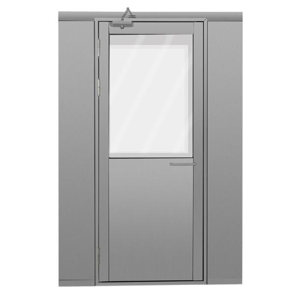 Buy 750w Modular Personal Air Shower Unit Double Doors Interlock Air Shower at wholesale prices