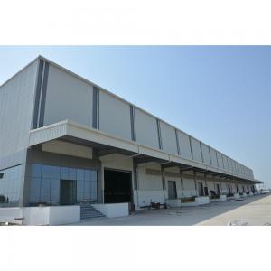Quality Clear Span Peb Industrial Shed , Steel Portal Frame Warehouse Buildings for sale