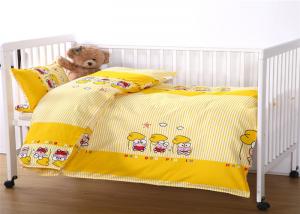 China 100% Cotton Pillow Quilt Sheet Baby Crib Sets Cute Pattern Customized Size on sale