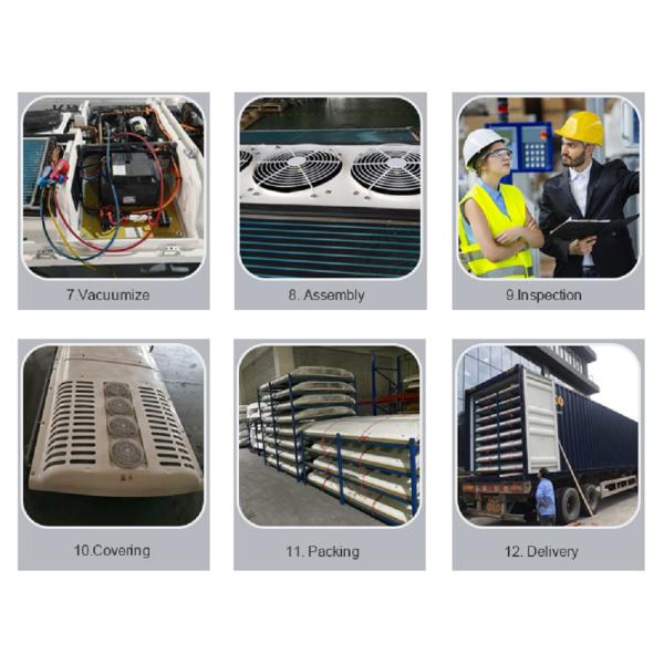 R407C 80000BTU Electric Bus Air Conditioner