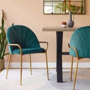 Quality ISO9001 Faux Leather Upholstered Dining Chair for sale