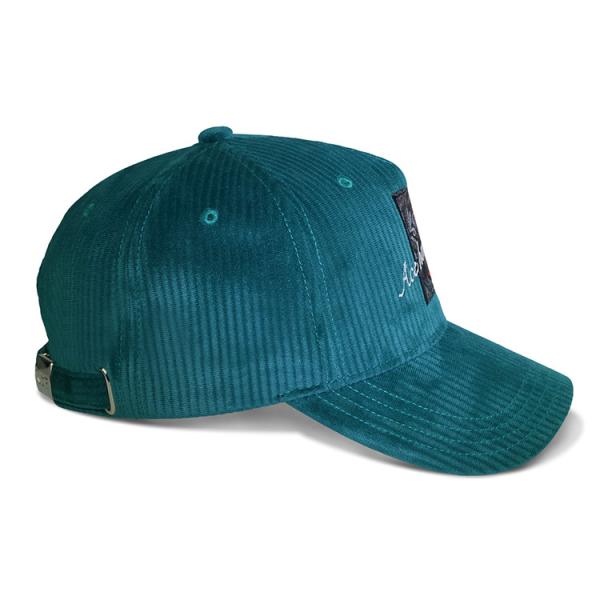 Unconstructed 58cm 5 Panel Baseball Cap With Plastic Buckle