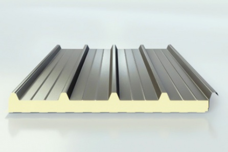 6m Discontinuous PU Sandwich Panel Production Line Multilayers