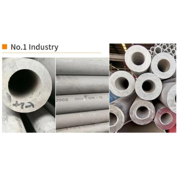 Industrial Welded Stainless Steel Pipe Polished 304 304L 316 316L 25mm