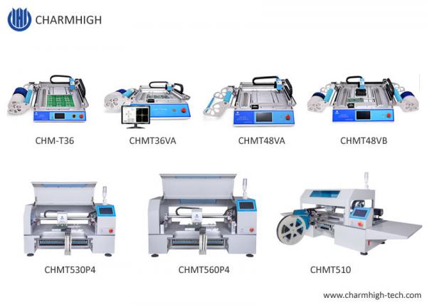 Buy Charmhigh 7 Models Desktop SMT SMD Pick And Place Machine, Small PCB maching machine at wholesale prices