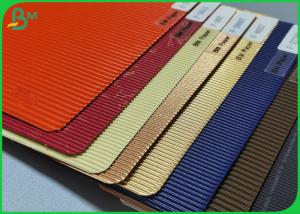 Quality Single Faced Wave Flute Colour Corrugated Paper Cardboard Sheet For Gift Carton for sale