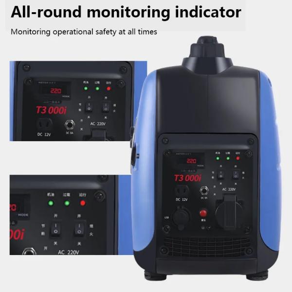 Quiet Small 220v Outdoor Portable Gasoline Generator For Home Use