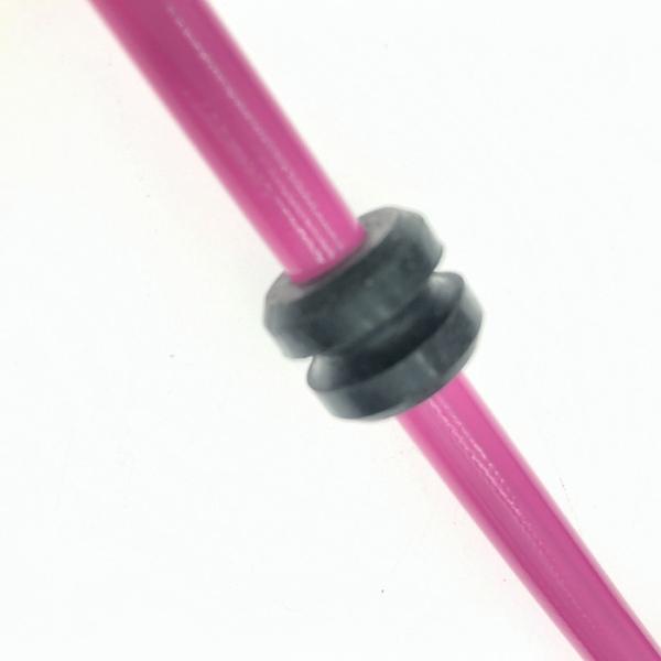 AN3 3AN 1/8" Plastic And Rubber Parts Silicone Hydraulic Hose Protection Sleeve