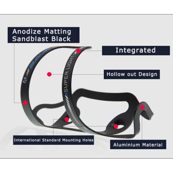 SAVA Cycling Bottle Cage Aluminum Bottle Holder Light Weight Bike Bottle Cage