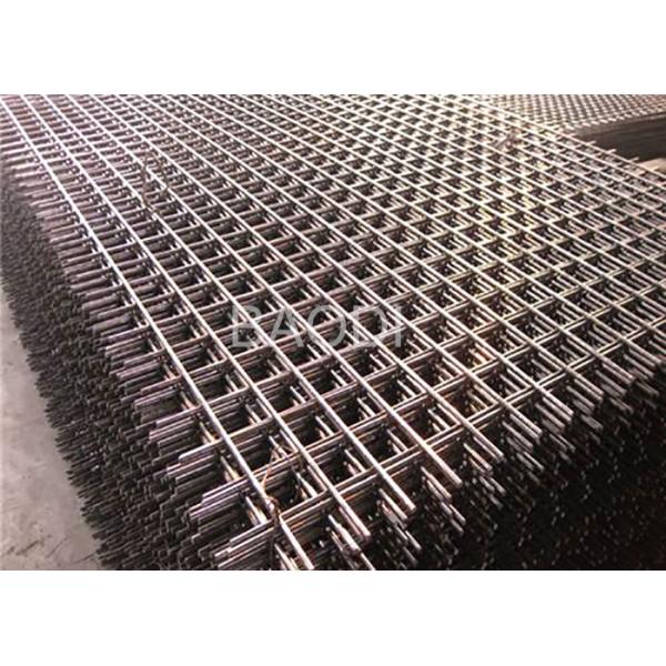 Welded Concrete Metal Mesh , Square Grid Wire Mesh Concrete Reinforcement Sizes